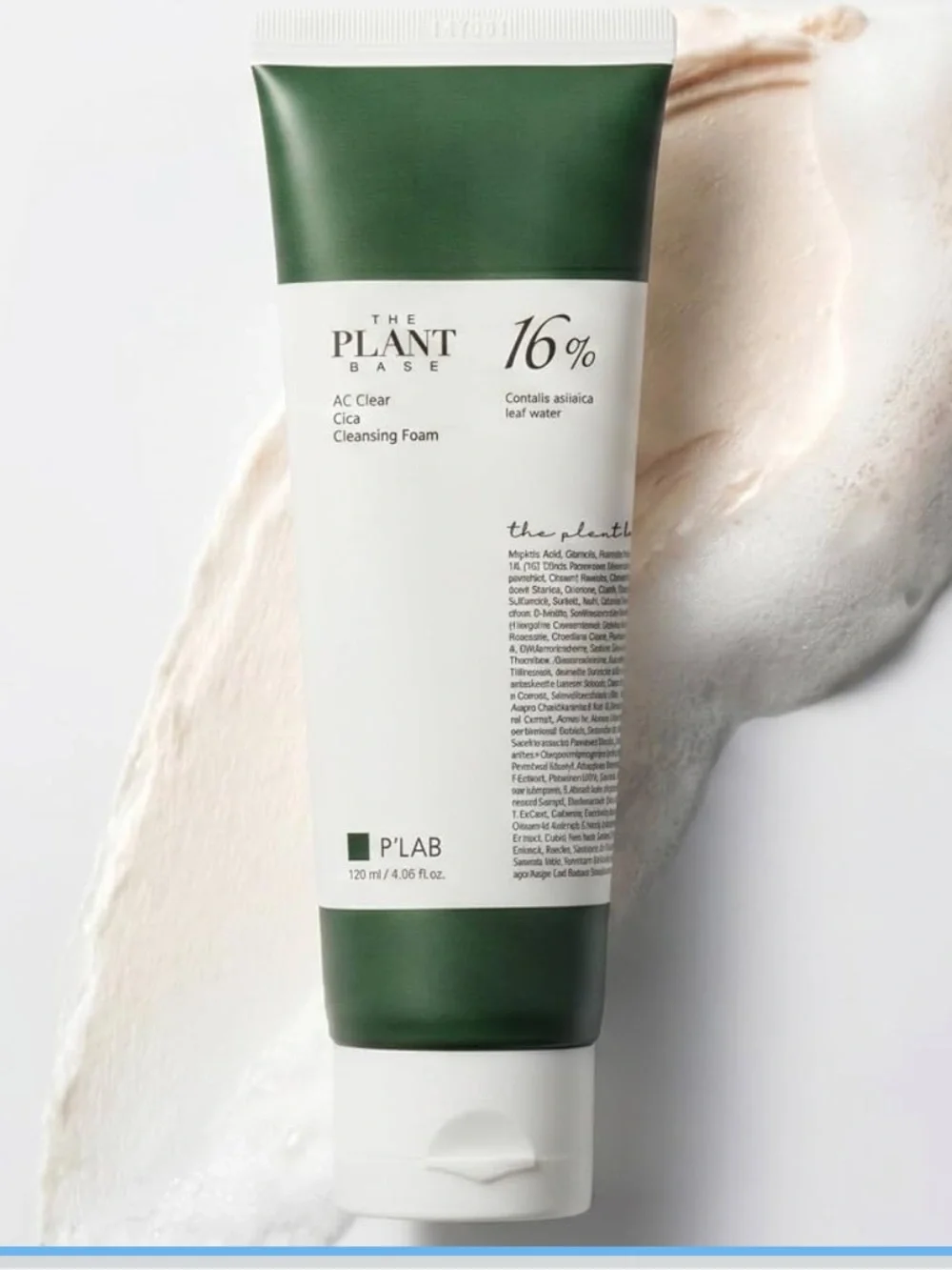 THE PLANT BASE AC Clear Cica Cleansing Foam KBeauty Korean Skincare New In Box